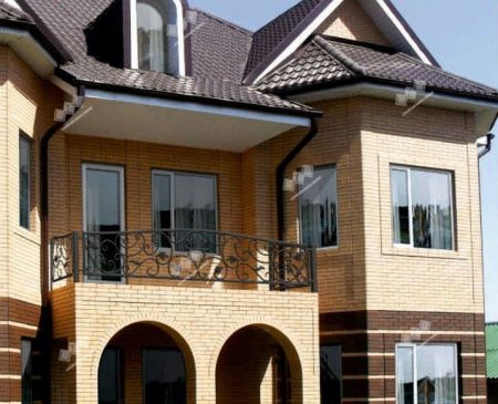 Облицовочный кирпич Железногорский полуторный утолщенный 1,4 НФ Слоновая кость гладкий